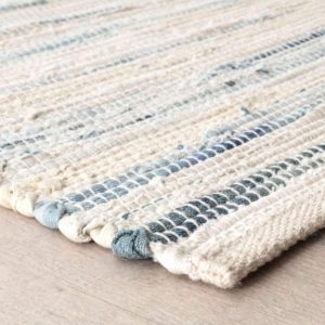 Denim Rag Woven Rug by Dash and Albert Denim Rag Woven Rug by Dash and Albert