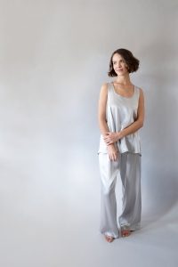 Laura/Jolie Satin Loungewear PJ Set by PJ Harlow Laura/Jolie Satin Loungewear PJ Set by PJ Harlow