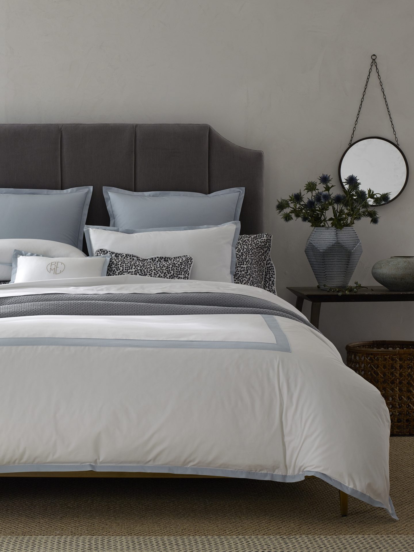 Oberlin Pool Duvet Cover And Shams By Matouk Porter Prince