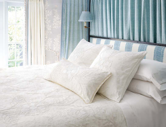 Addison Embroidered Coverlet Shams And Decorative Pillow By Pine