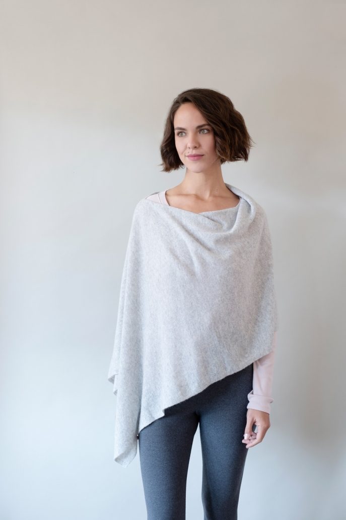 All Season Cashmere Four Way Convertible Wrap by Alashan