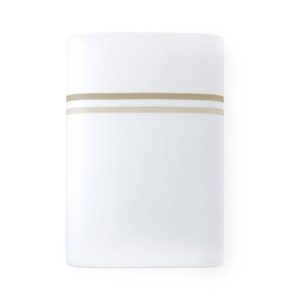 Duo Striped Sateen Sheeting Collection by Peacock Alley Duo Striped Sateen Sheeting Collection by Peacock Alley
