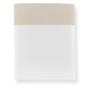 Mandalay Linen Cuff Sheeting Collection by Peacock Alley Mandalay Linen Cuff Sheeting Collection by Peacock Alley