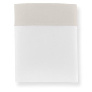 Mandalay Linen Cuff Sheeting Collection by Peacock Alley Mandalay Linen Cuff Sheeting Collection by Peacock Alley