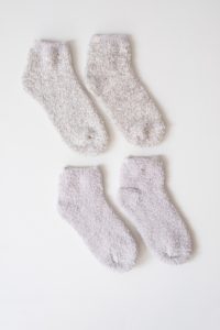 Cozychic 2 Pair Tennis Sock Set by Barefoot Dreams Cozychic 2 Pair Tennis Sock Set by Barefoot Dreams