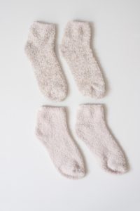 Cozychic 2 Pair Tennis Sock Set by Barefoot Dreams Cozychic 2 Pair Tennis Sock Set by Barefoot Dreams
