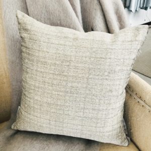 Manipur Oyster Decorative Pillow by Designer's Guild Manipur Oyster Decorative Pillow by Designer's Guild