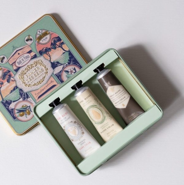 French Hand Cream Sampler Tin Gift Set