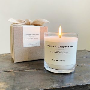 Sugared Grapefruit Hand Poured Soy Candle