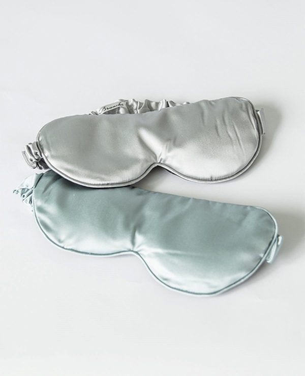 Weighted Mulberry Silk Eye Mask by Branche